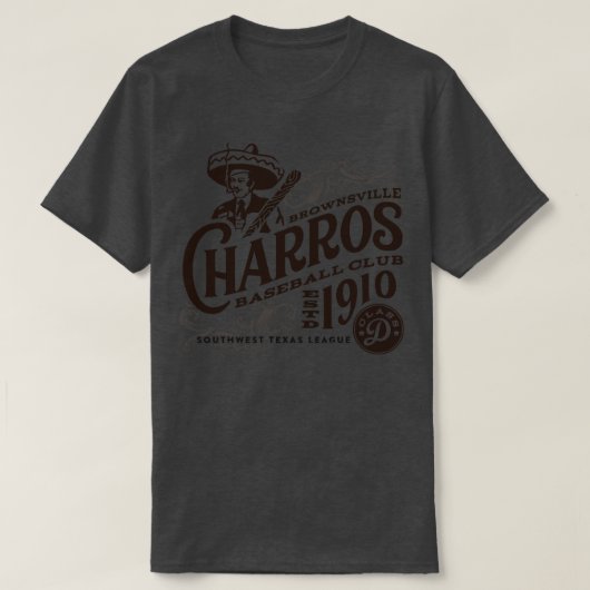 T-shirt Brownsville Charros (Design devant)