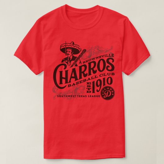 T-shirt Brownsville Charros (Design devant)