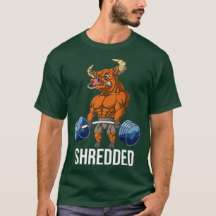 T-shirt Broyage OX Lifting Poids Deadlift Gym