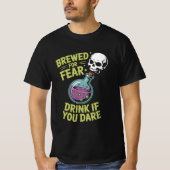 T-Shirt Broyé Pour Potion De Peur (Devant)