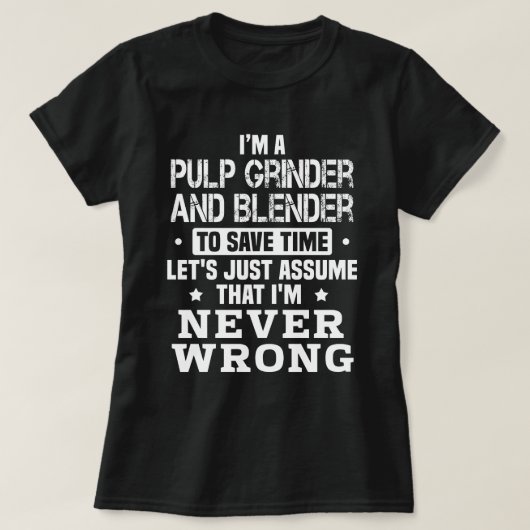 T-shirt Broyeur Et Blender (Design devant)