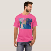 T-shirt Bruges 2 aquarelle (Devant entier)