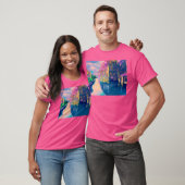 T-shirt Bruges 2 aquarelle (Unisexe)