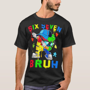 T-shirt Bruh 67 six sept énigme dabbing prise de conscienc