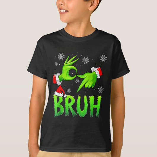 T-shirt Bruh 67 Six Seven 6 7 Meme Christmas Funny Gen Alp (Devant)