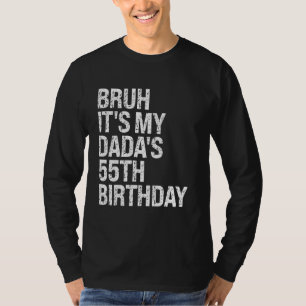 T-shirt Bruh C'est le 55e anniversaire du roi OMG Crown H