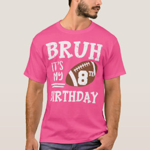 T-shirt Bruh C'est Mon 8Ème Anniversaire 8 Ans Joueur De F