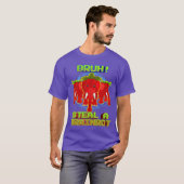 T-shirt Bruh Funny Strawberry Elephant Brainrot for Boys K (Devant entier)
