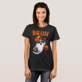 T-shirt Bruh Ghost Halloween Cute Ghost Trick Or Treat Can (Devant entier)