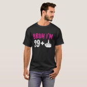 T-shirt Bruh I m 29 Plus 1 Doigt moyen Funny 30e anniversa (Devant entier)