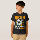 T-shirt Bruh In March We Wear Orange Ms Multiple Sclerosis (Devant entier)