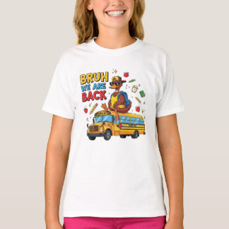 T-shirt Bruh On Est De Retour Dessin De Canard Drôle Pour