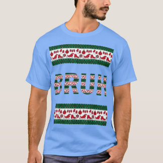 T-shirt Bruh Ugly Sweer Noël Frère Funny Swe