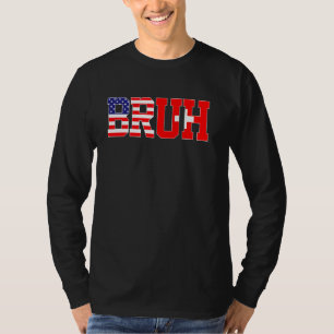 T-shirt Bruh USA Suisse Pays Drapeau Américain Suisse G