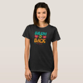 T-shirt Bruh We Back Enseignants Enfants Drôle Retour À L' (Devant entier)