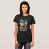 T-shirt Bruh We Back to School Drôle Design (Devant entier)