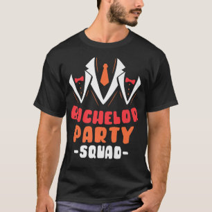 T-Shirt Bruiloft Feest Team Bruid Bruidegom