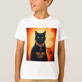 T-shirt Brûlé et relaxé