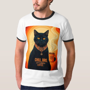 T-shirt Brûlé et relaxé