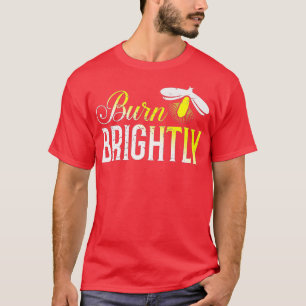 T-shirt Brûler des bogues éclatants Fireflies Cadeau
