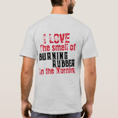 T-shirt Brûler du caoutchouc (Dos)