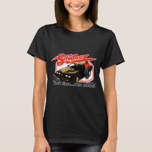 T-shirt Brûler du caoutchouc Smokey et le film de voiture