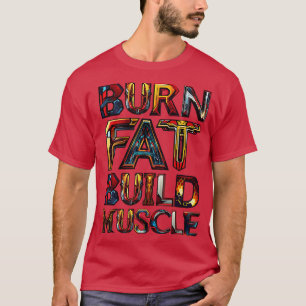 T-shirt Brûler le muscle de construction de graisse