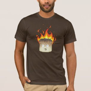 T-shirt Brûler Marshmallow Pixel Art