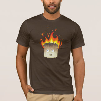 T-shirt Brûler Marshmallow Pixel Art