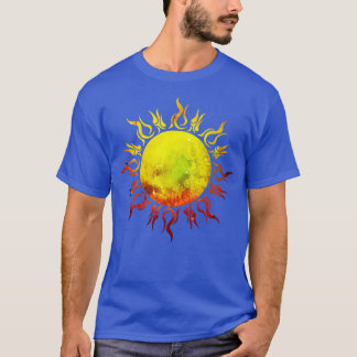T-shirt Brûler Univers de tatouage Tribal Soleil