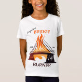 T-Shirt Brûleur de pont professionnel (Devant)