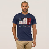 T-shirt Brûlez ce drapeau (Devant entier)