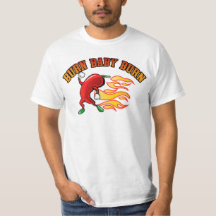 T-shirt Brûlure de bébé de brûlure