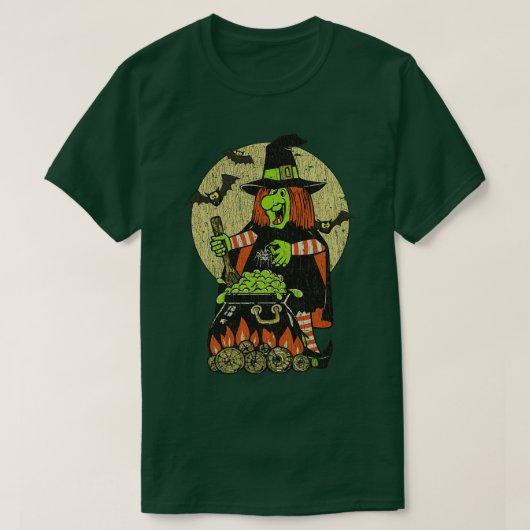 T-shirt Brûlure de feu et bulle de cauldron 1978 (Design devant)