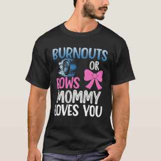 T-shirt Brûlure ou arcs maman sexe révéler le bébé de la f