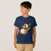 T-shirt Brun de Bruce (Devant entier)