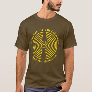 T-shirt Brun de chemise de Dearinth