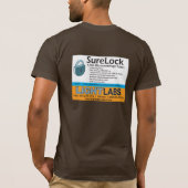 T-shirt Brun de SureLock (Dos)