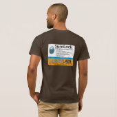 T-shirt Brun de SureLock (Dos entier)