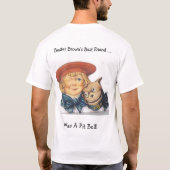 T-shirt Brun de type (Dos)