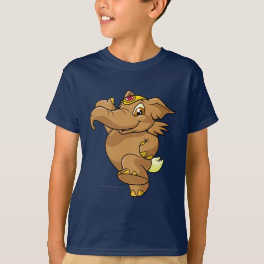 T-shirt Brun d'Elephante (Devant)