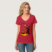 T-shirt Brun Fun - Halloween (Devant entier)