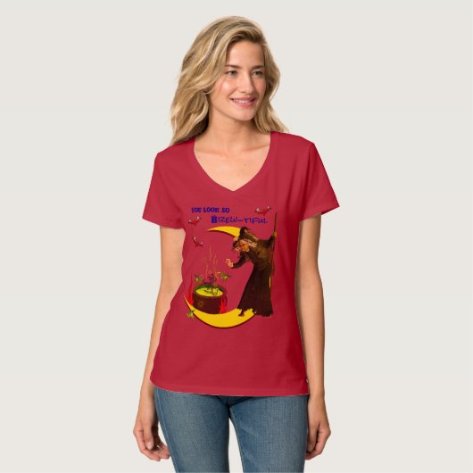 T-shirt Brun Fun - Halloween (Devant entier)