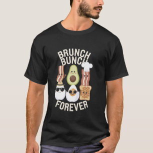 T-shirt Brunch Bunch Forever Mignon Style Petit Déjeuner 0