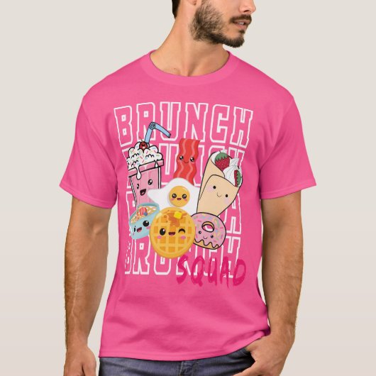 T-shirt Brunch Squad (Devant)