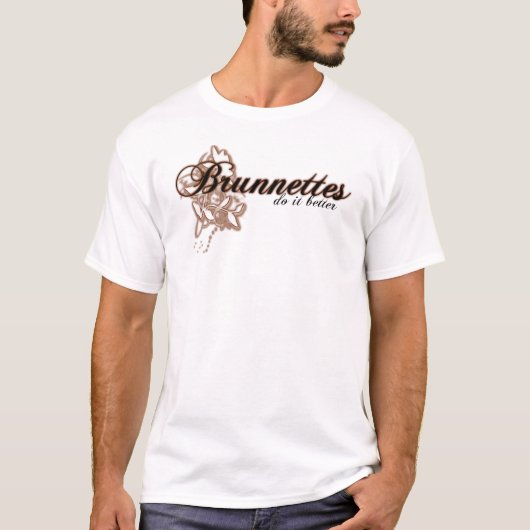 T-shirt brunnettes (Devant)