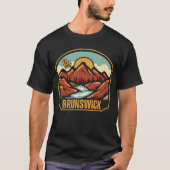 T-shirt Brunswick, Géorgie (Devant)