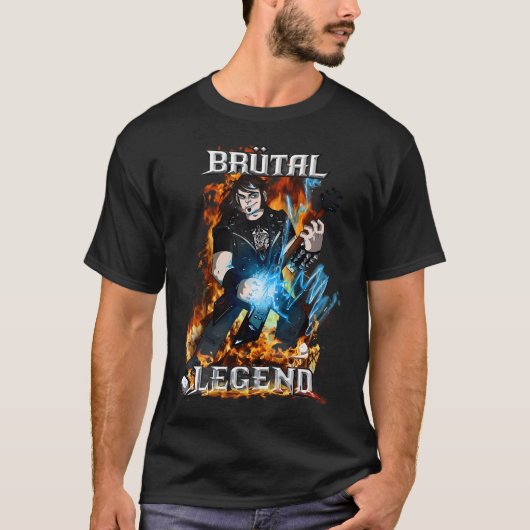 T-shirt Brutal Legend Eddie Riggs (Devant)