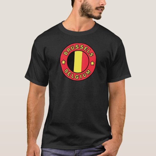 T-shirt Bruxelles Belgique (Devant)