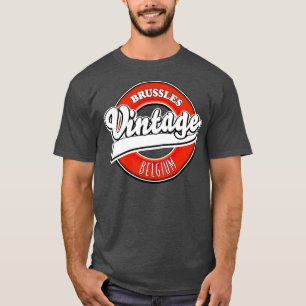 T-shirt Bruxelles Belgique vintage